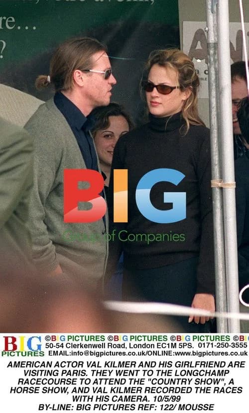 Val Kilmer and Girlfriend at Paris Horse Show