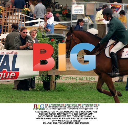Val Kilmer Attends Paris Horse Show