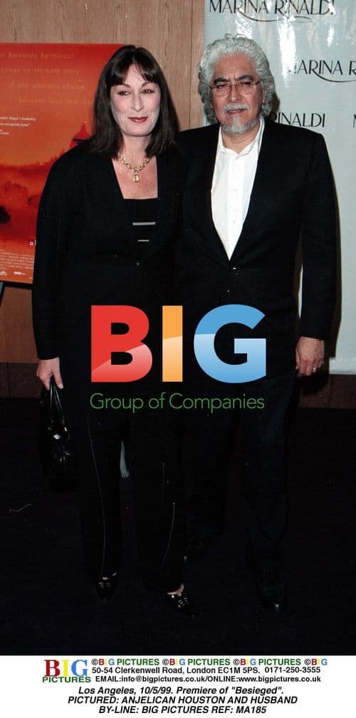 Anjelica Houston at Besieged Premiere