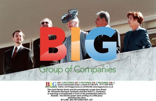 Danish Royal Family and Brazilian President at Parade