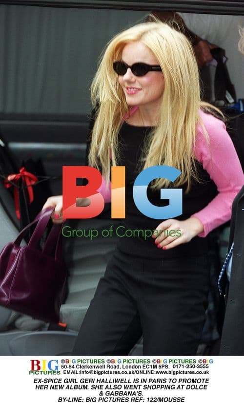 Geri Halliwell in Paris