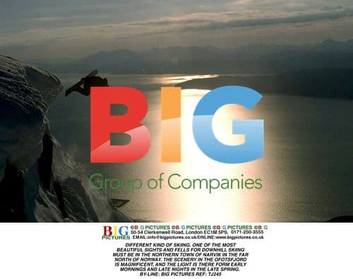 Downhill Skiing in Narvik, Norway