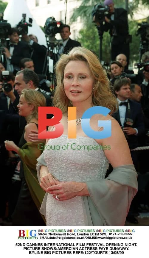 Faye Dunaway at Cannes Film Festival