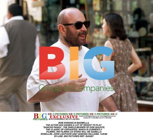 BOB HOSKINS IN MARBELLA