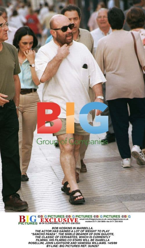 Bob Hoskins in Marbella
