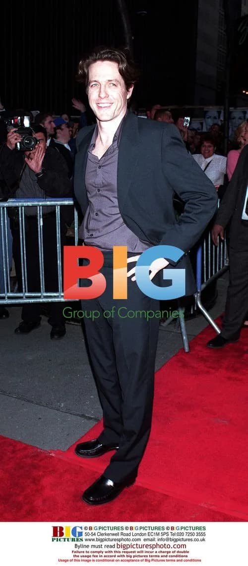 Actor Hugh Grant at 'Notting Hill' premiere
