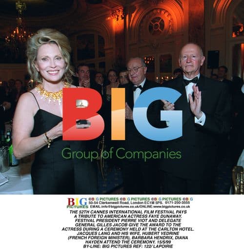 Faye Dunaway Honored at Cannes Film Festival