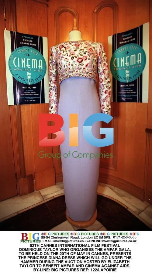 Princess Diana's Dress Presented at Cannes Film Festival