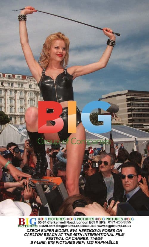Eva Herzigova at Cannes Film Festival
