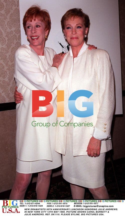 Julie Andrews Honored at Dramatists 50th Luncheon