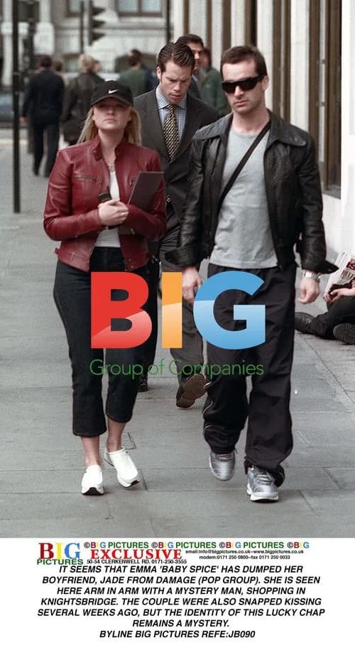 Emma 'Baby Spice' Bunton with Mystery Man