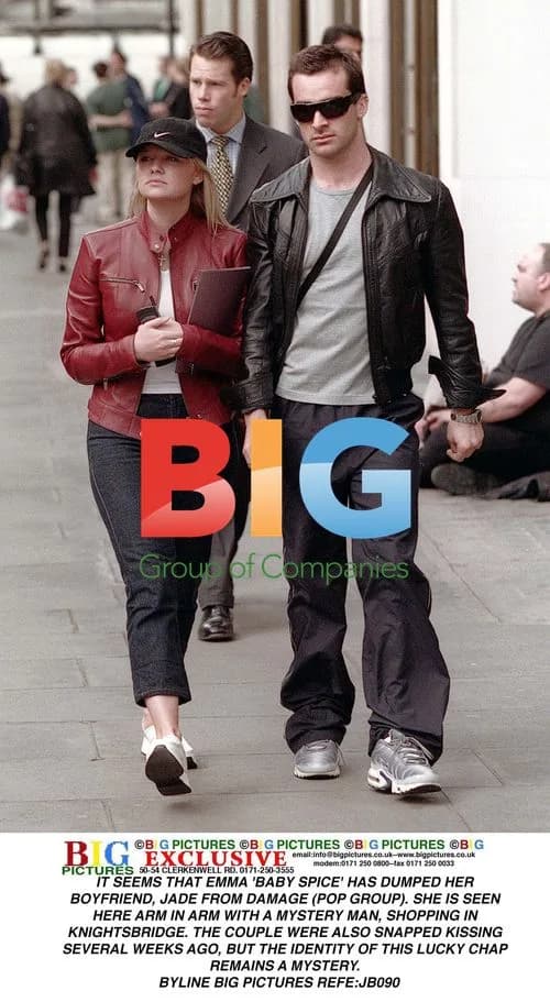 Emma Bunton spotted with mystery man