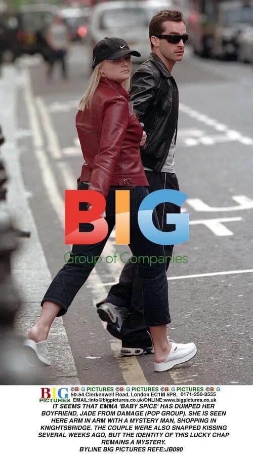 Emma Bunton Spotted with Mystery Man