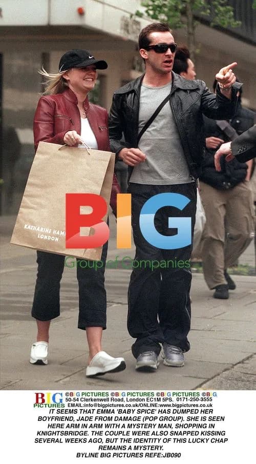 Emma 'Baby Spice' Bunton with Mystery Man