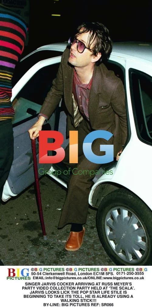 Jarvis Cocker at Russ Meyer's party