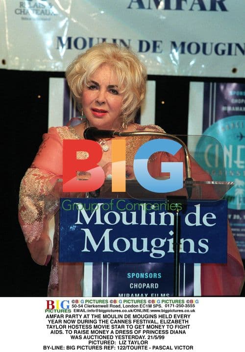 AMFAR Party at the Moulin de Mougins