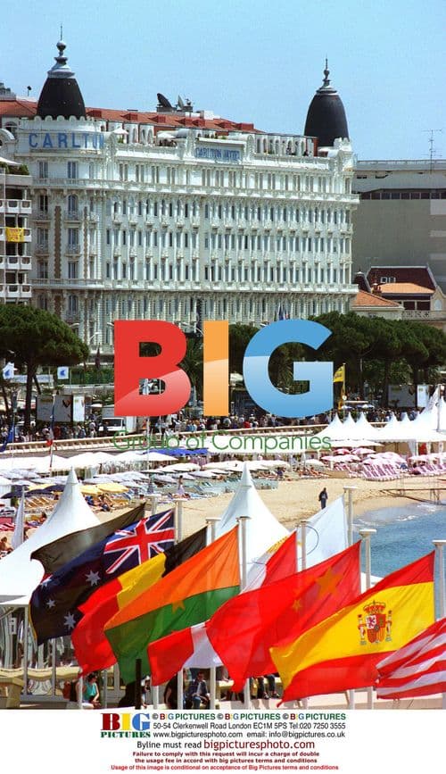 Carlton Hotel on Cannes' beachfront, 1999