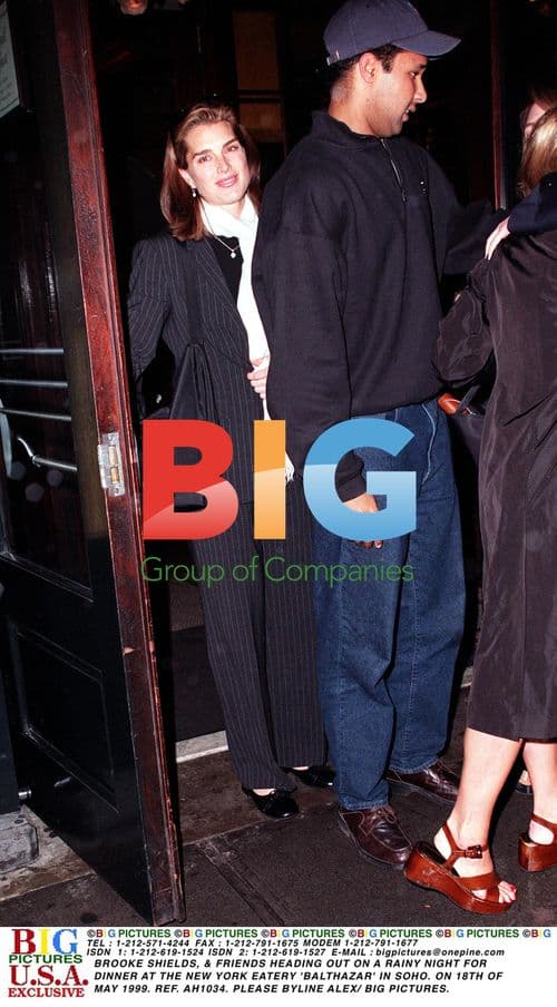 Brooke Shields & Friends at Balthazar in Soho