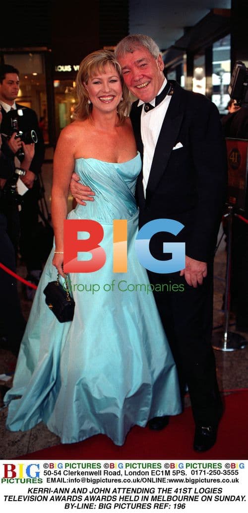 Kerri-Ann and John at 41st Logies Awards