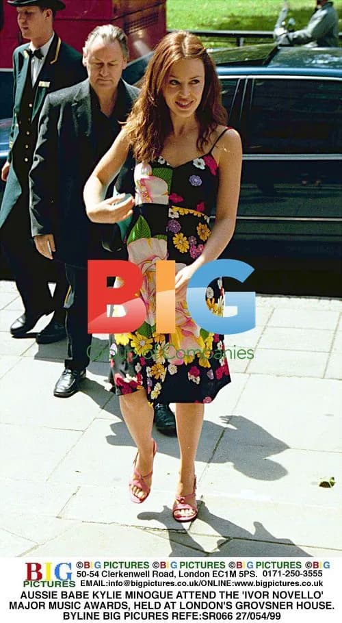 Kylie Minogue at Ivor Novello Awards