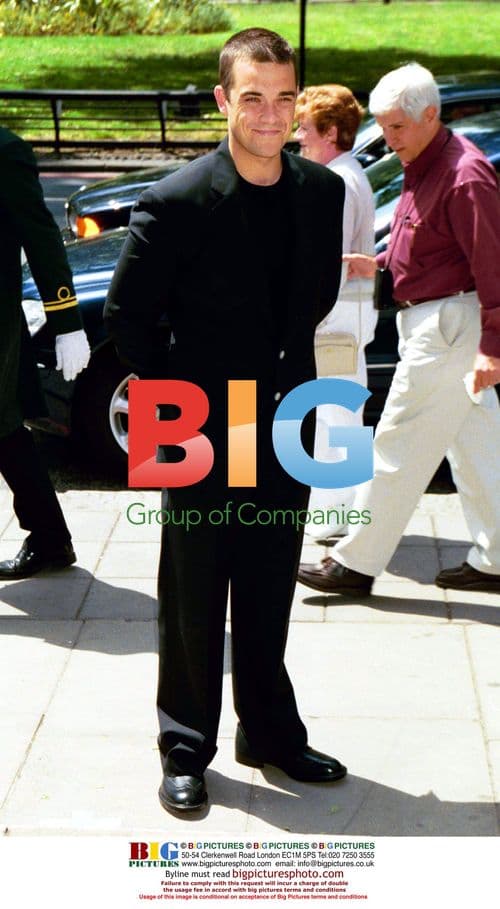 Robbie Williams at Ivor Novello Awards