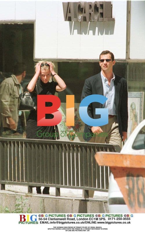 Prince Felipe Spotted Dining with German Girlfriend