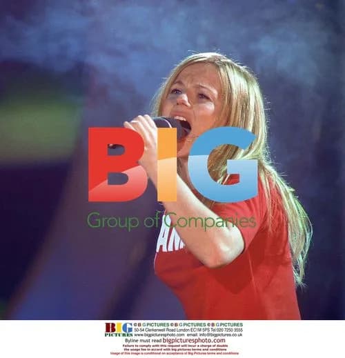 EX-SPICE GIRL GERI HALIWELL AT ITALIAN MUSIC CONCERT