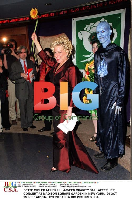 Bette Midler at Hula-Ween Charity Ball