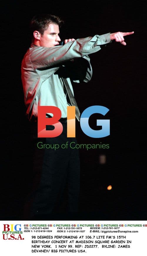 98 DEGREES Performing at Lite FM's Birthday Concert