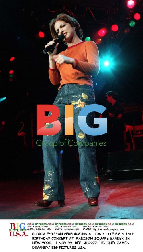 Gloria Estefan Performs at 106.7 Lite FM Birthday