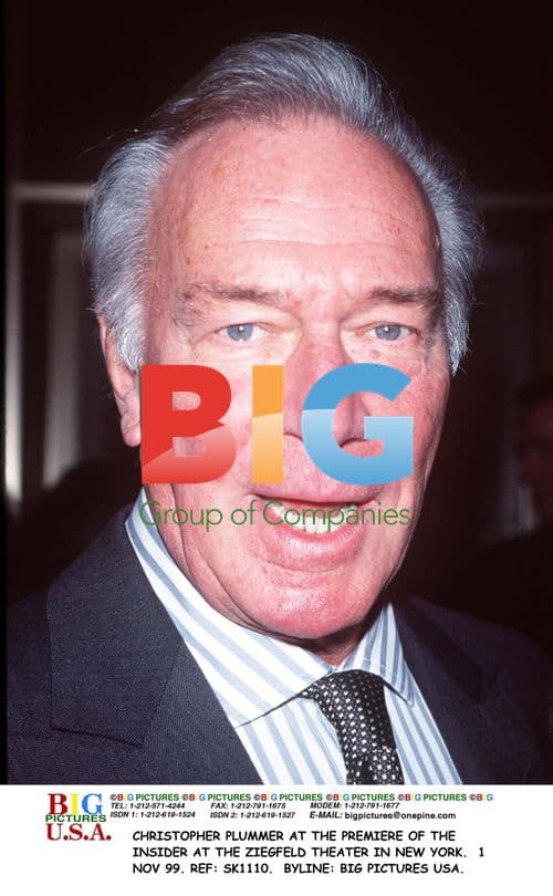 Christopher Plummer at The Insider premiere