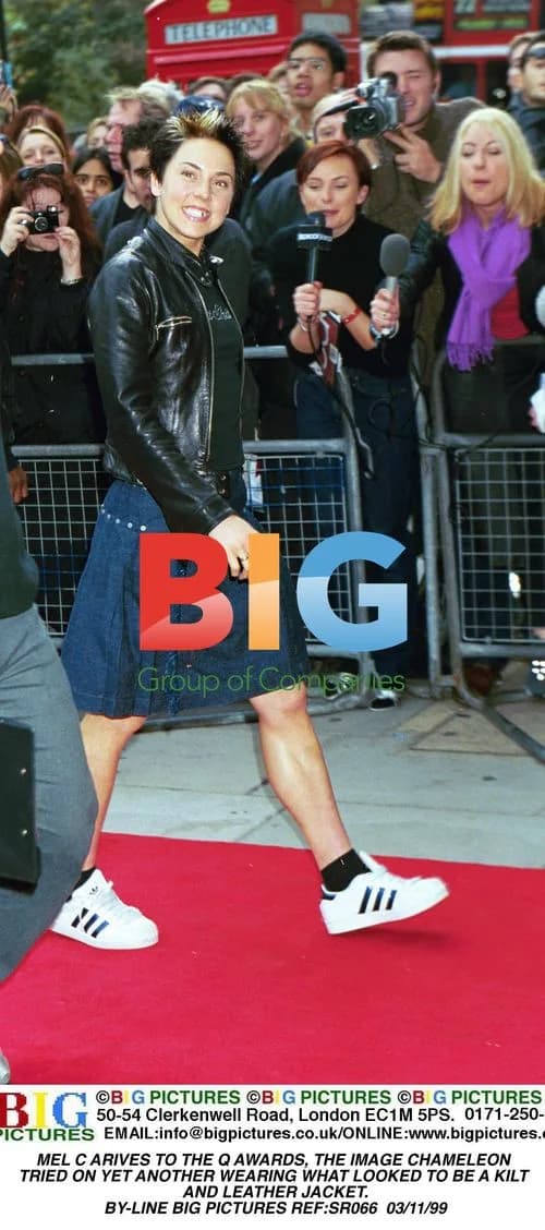 Mel C Arrives to The Q Awards