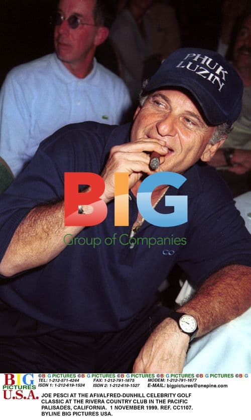 Joe Pesci at Celebrity Golf Classic