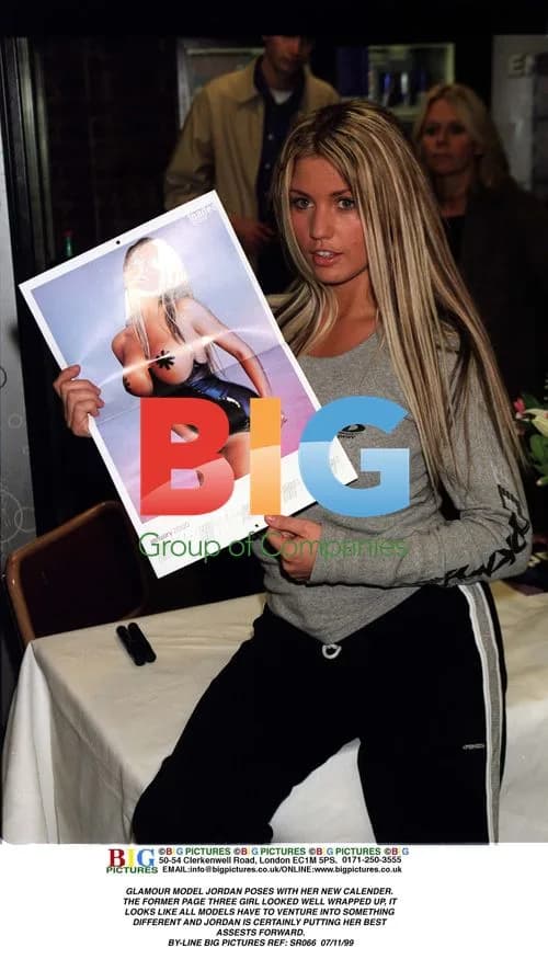 Jordan Poses for New Calendar