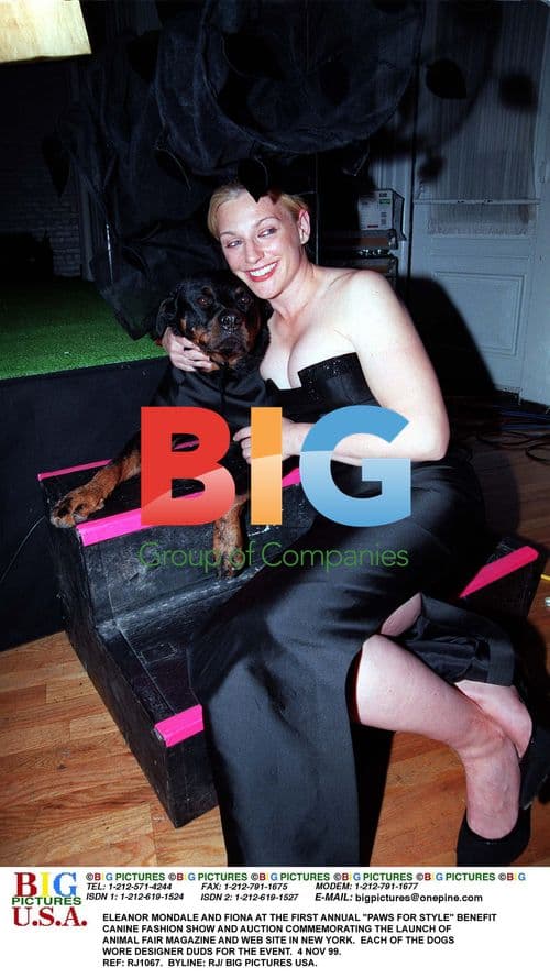 Eleanor Mondale at "Paws for Style" Canine Fashion Show