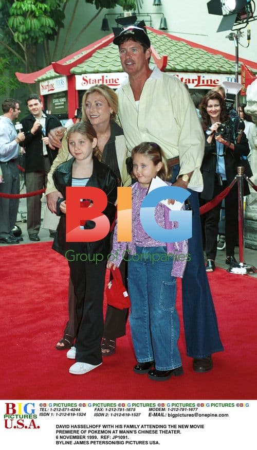 David Hasselhoff at Pokemon Movie Premiere