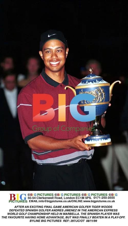 Tiger Woods Defeats Andres Jimenez in World Golf Championship