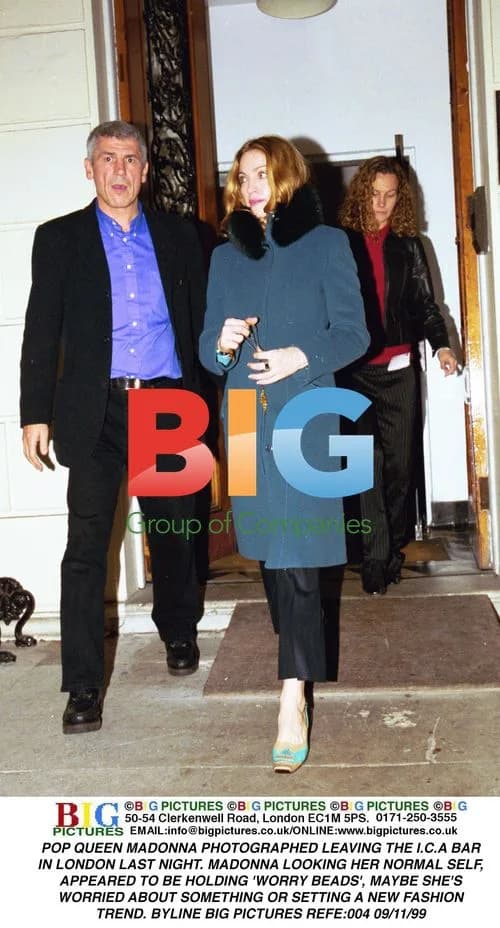 Madonna Leaves ICA Bar in London