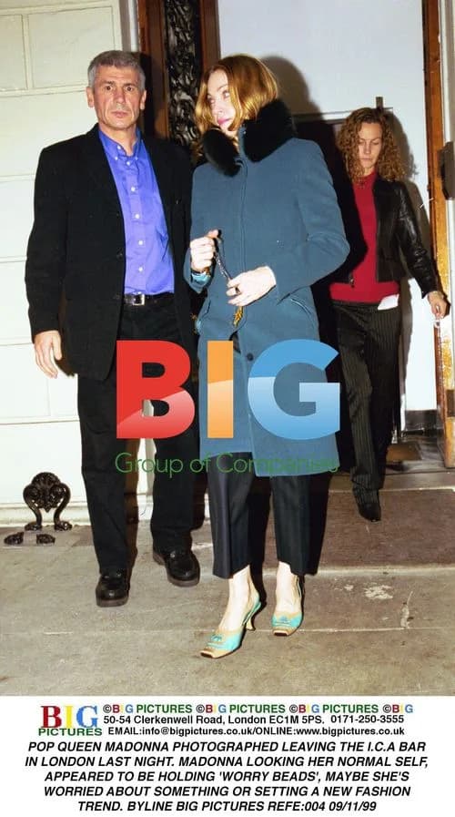 Madonna Leaves I.C.A Bar in London