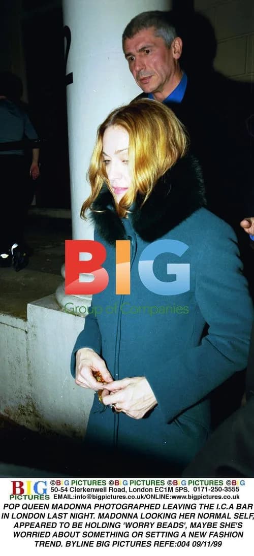 Madonna Leaving the I.C.A. Bar in London