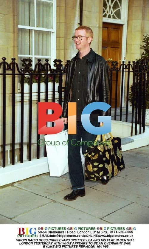 Chris Evans Spotted Leaving Flat