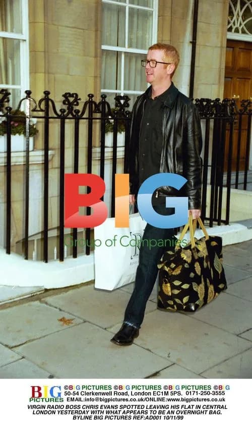 Chris Evans Spotted Leaving Flat
