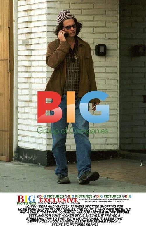 Johnny Depp and Vanessa Paradis Shop in LA