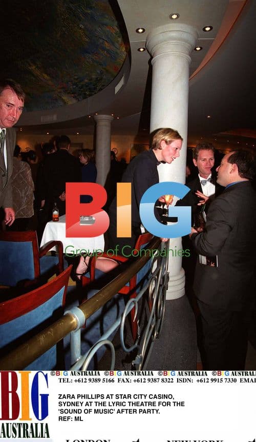 Zara Phillips at 'Sound of Music' After Party