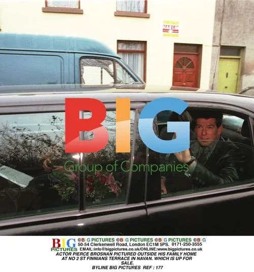 Pierce Brosnan Pictured at Family Home in Navan