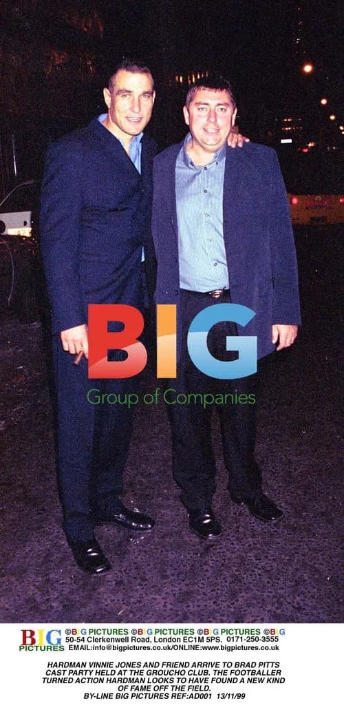 Vinnie Jones at Brad Pitt's Cast Party