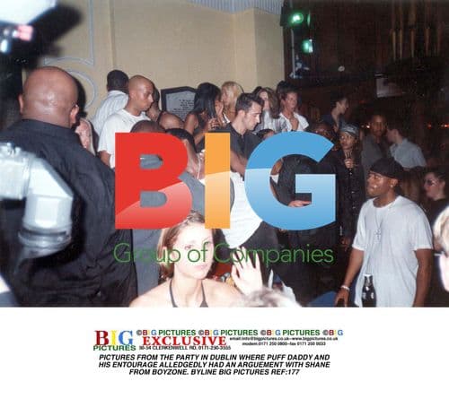 Puff Daddy Argument with Boyzone's Shane in Dublin