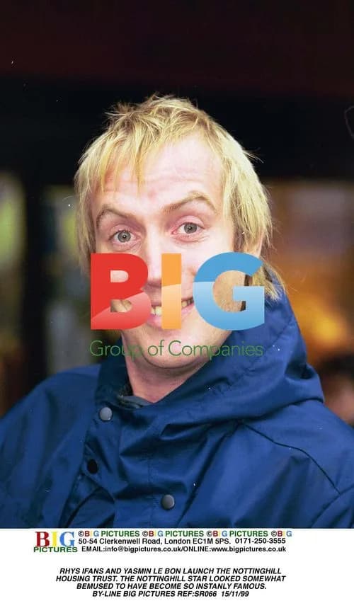 Rhys Ifans at Notting Hill Housing Trust Photocall