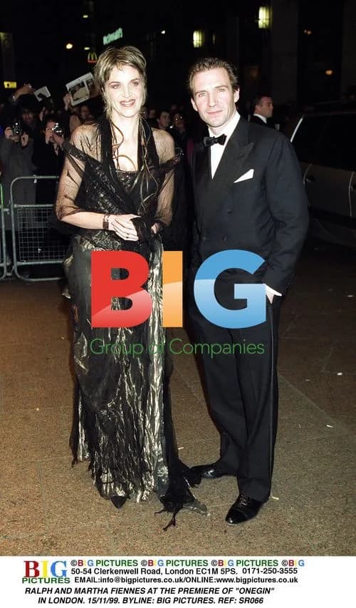 Ralph Fiennes at "Onegin" Premiere