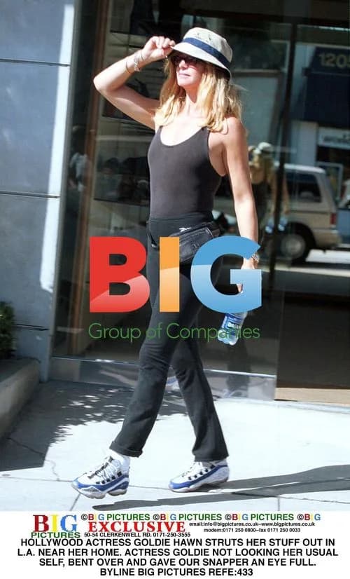 Goldie Hawn Struts in LA